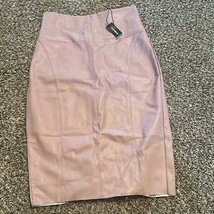 Express pink skirt